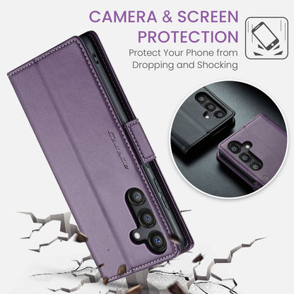 Samsung Galaxy S25Fe Pu Wallet Case [Purple]