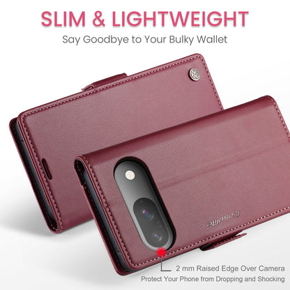 Google Pixel 10 Pu Wallet Case [Maroon]