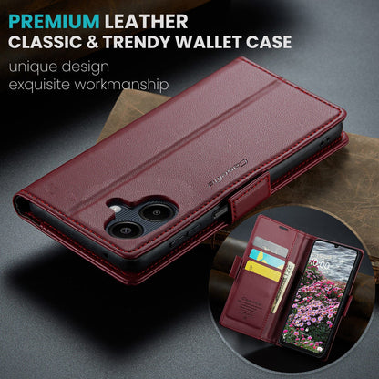 Samsung Galaxy A07 Pu Wallet Case [Maroon]