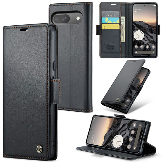 Google Pixel 10 Pro Pu Wallet Case [Black]