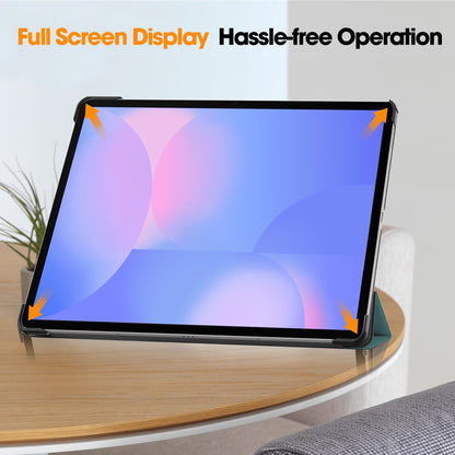 Tab S10Fe Plus Tri-Fold Pu Case [Teal]