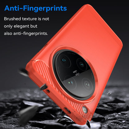 Oppo Find X8 Pro Carbon Fibre Case [Red]