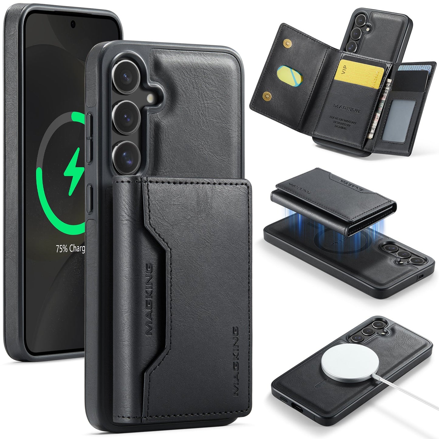 Galaxy S26 Magsafe Wallet [Black]