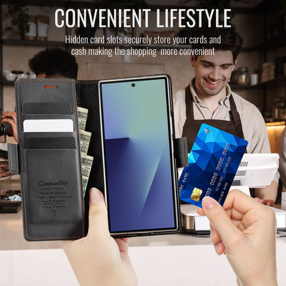 Galaxy Z Fold 7 Pu Wallet Case [Black]