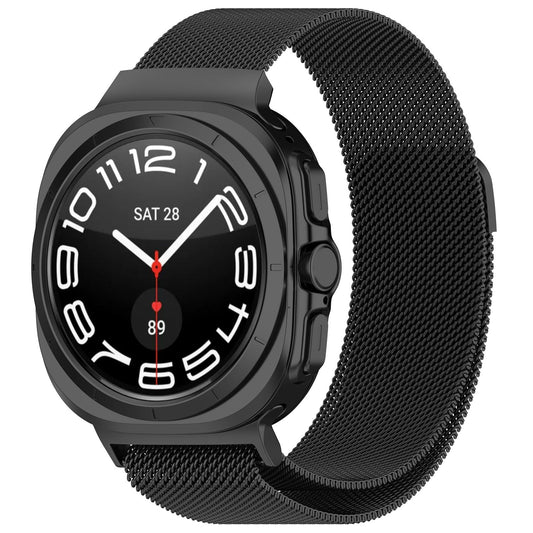 Samsung Galaxy Watch Ultra 47Mm Milanese Loop Strap [Black]