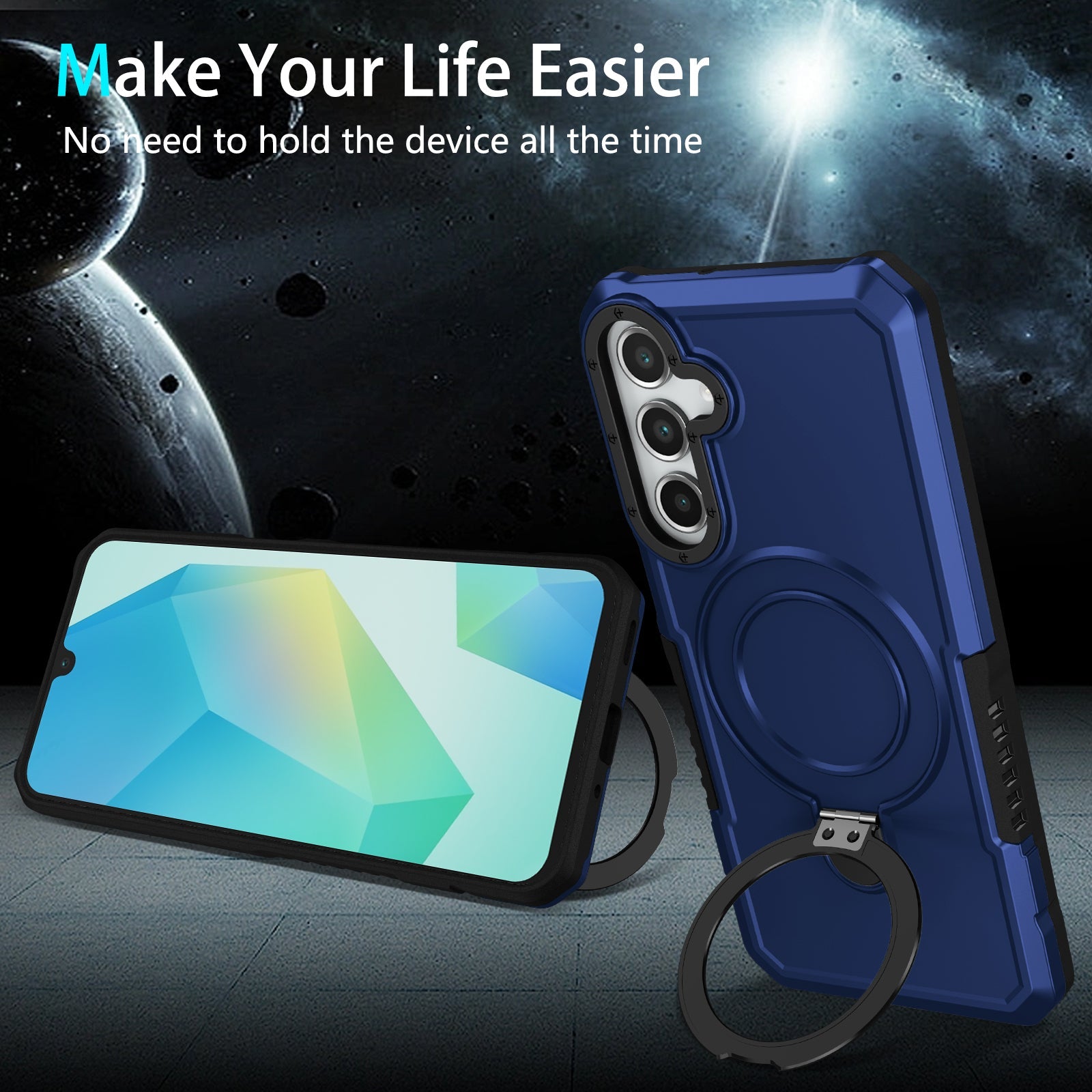 Galaxy A16 Heavy Duty Case [Navy]