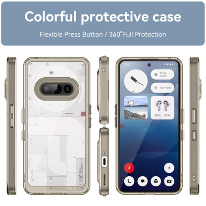 Nothing Phone (3A) Soft Gel Case [Clear Grey]