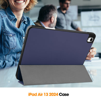 Ipad Air 13" (M3, 2025) Pen Holder Case [Navy]