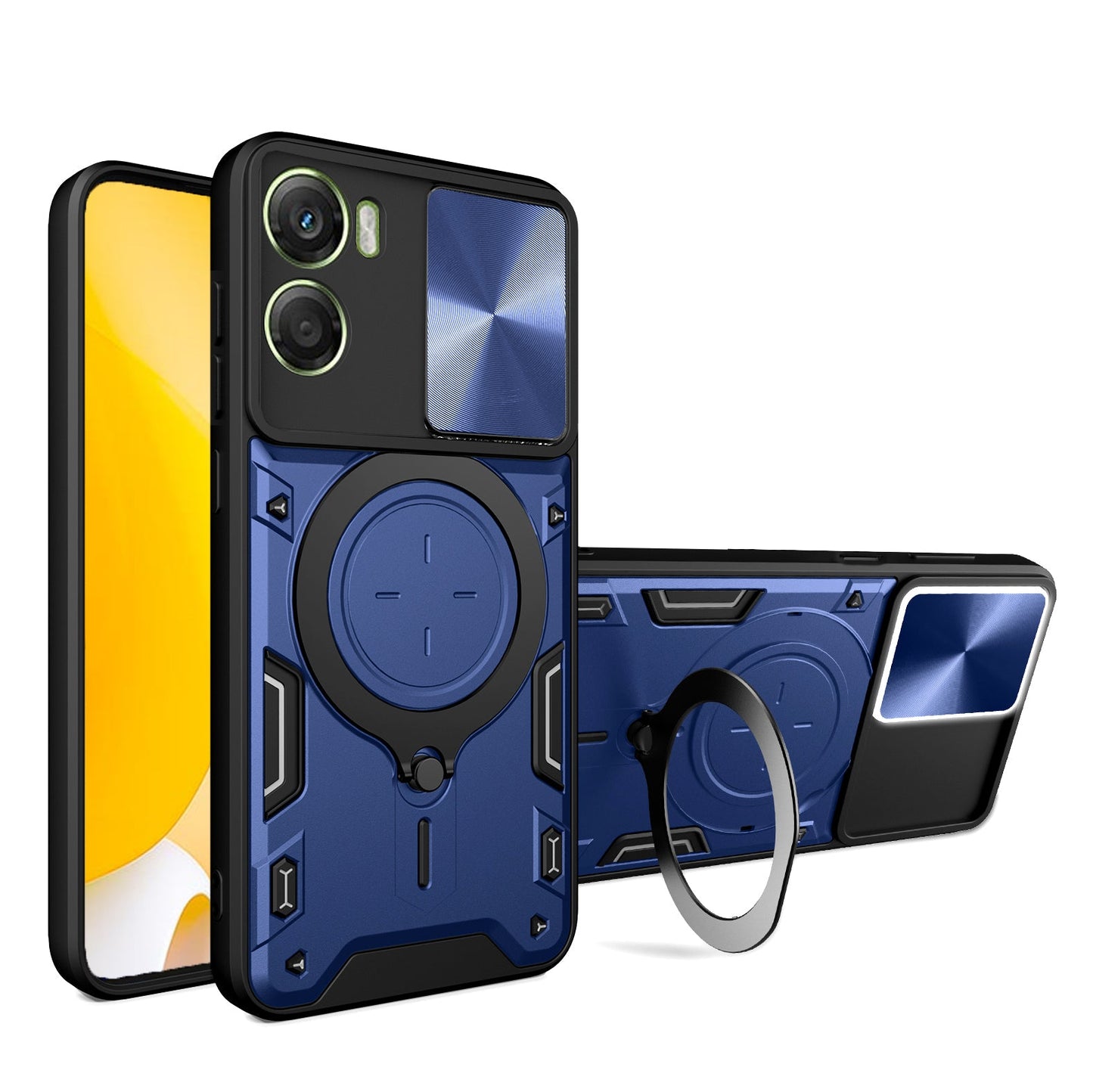 Moto G06 Ring Kickstand Case [Navy]
