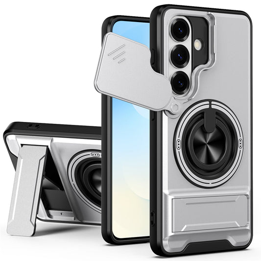 Galaxy S26 Magsafe Sliding Cover Case [Silver]