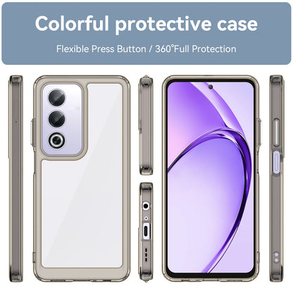 Oppo A80 5G Soft Gel Bumper Case [Clear Grey]
