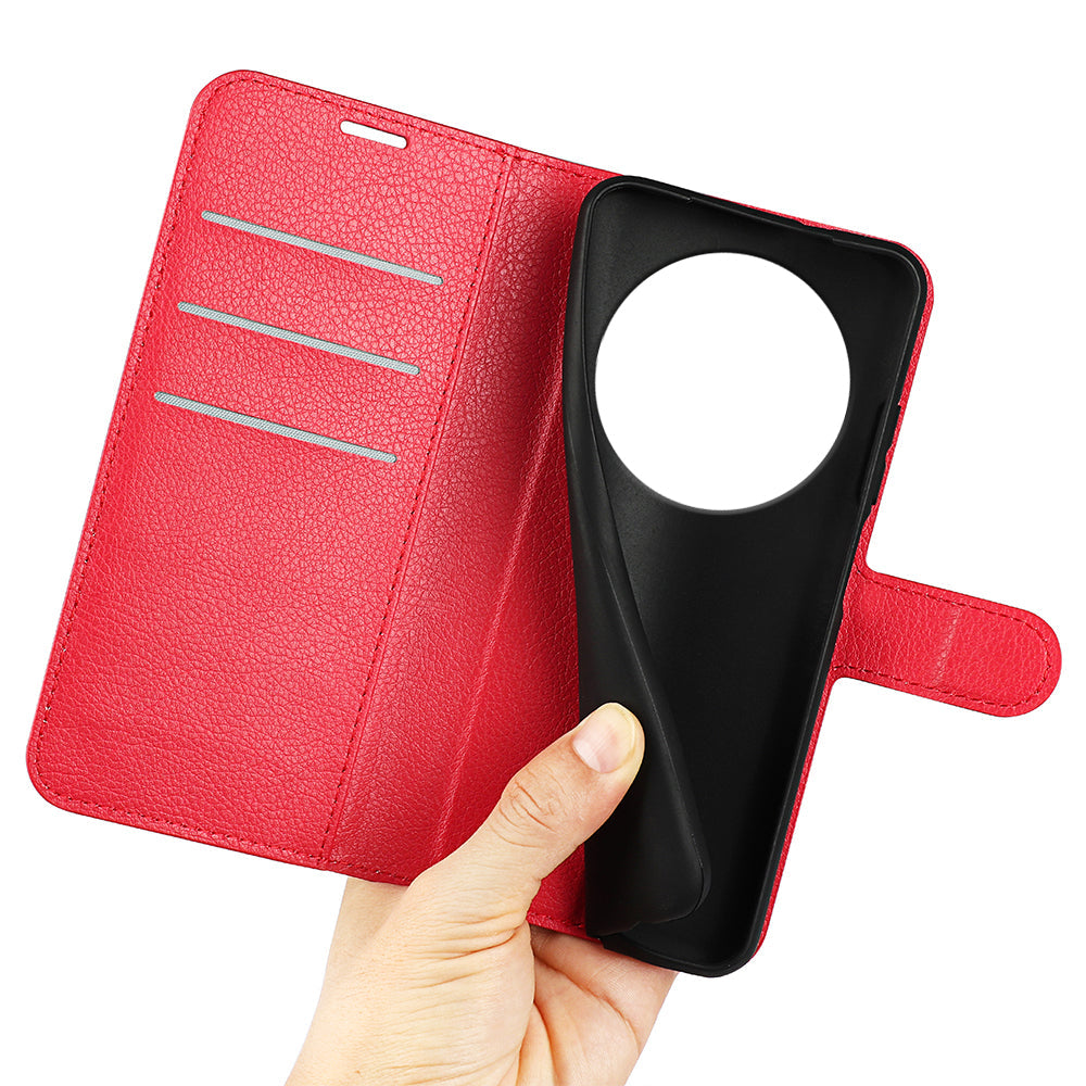 Xiaomi Redmi 14C 4G Pu Wallet Case [Red]