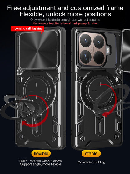 Xiaomi 15t Pro Ring Kickstand Case [Red]