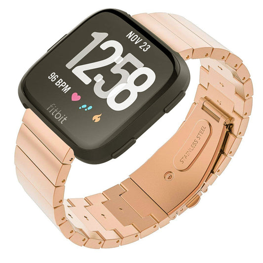 Fitbit Versa Stainless Steel Strap [Rosegold]