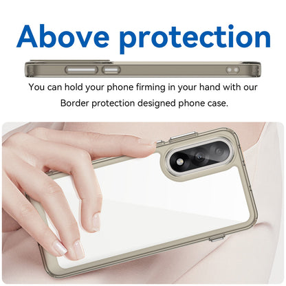 Oneplus Nord 5 Soft Gel Case [Clear Grey]