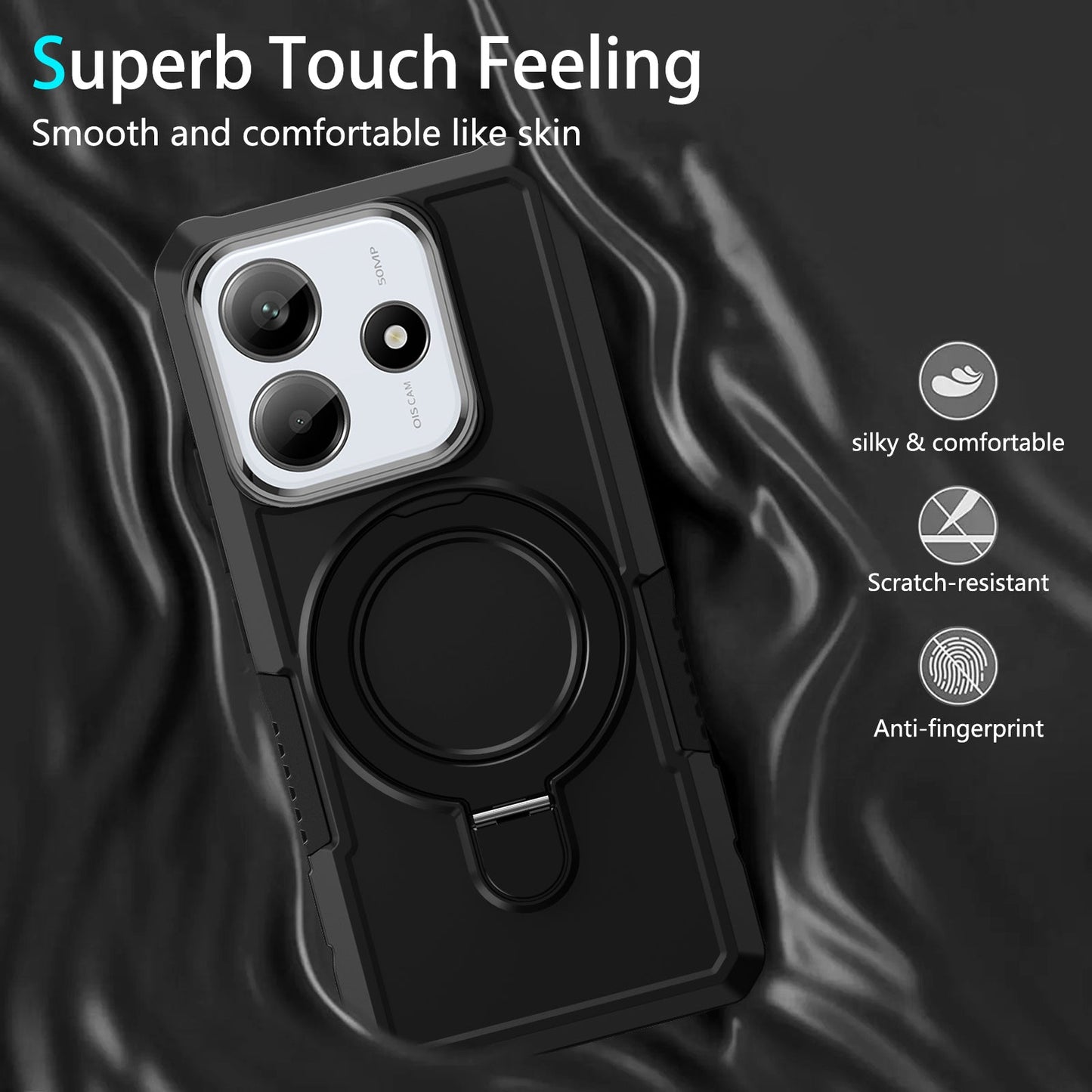 Xiaomi Redmi Note 14 5G Heavy Duty Case [Black]