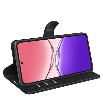 Oppo A5 Pro 5G Pu Wallet Case [Black]