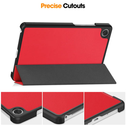 Lenovo Tab One 8.7" Tri-fold Pu Case [Red]