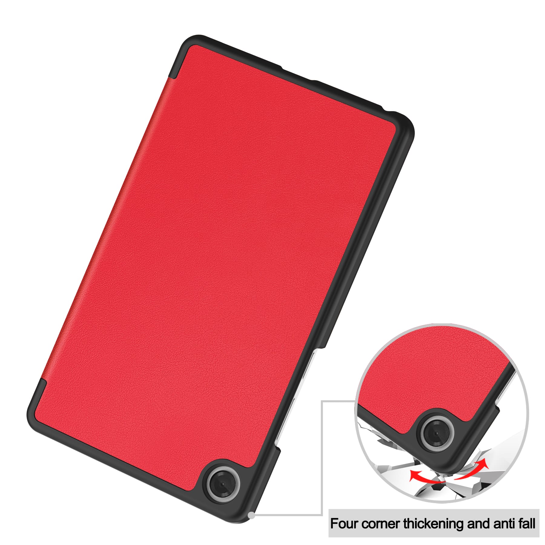 Lenovo Tab One 8.7" Tri-fold Pu Case [Red]
