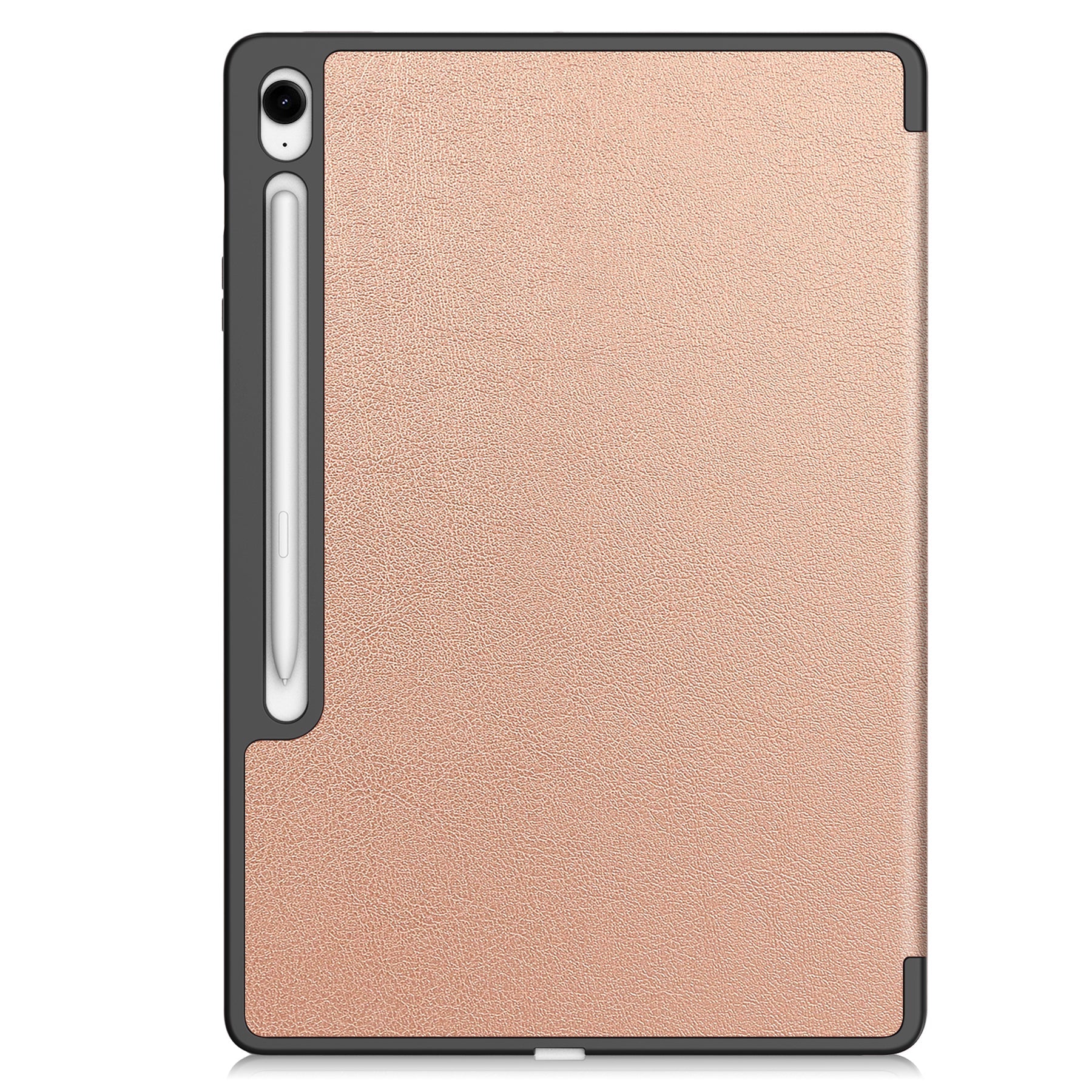 Tab S10Fe Plus Tri-Fold Pen Holder Case [Red]