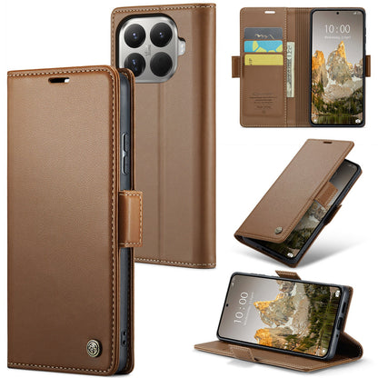 Xiaomi 15t Pro Pu Wallet Case [Brown]