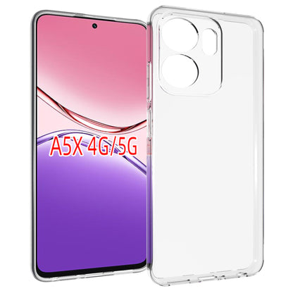 Oppo A5x Soft Gel Case [Clear]
