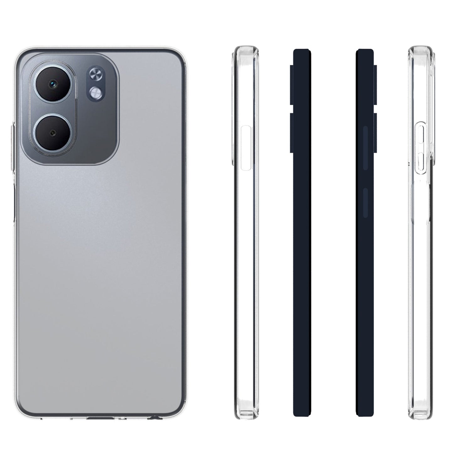 Oppo A5x Soft Gel Case [Clear]