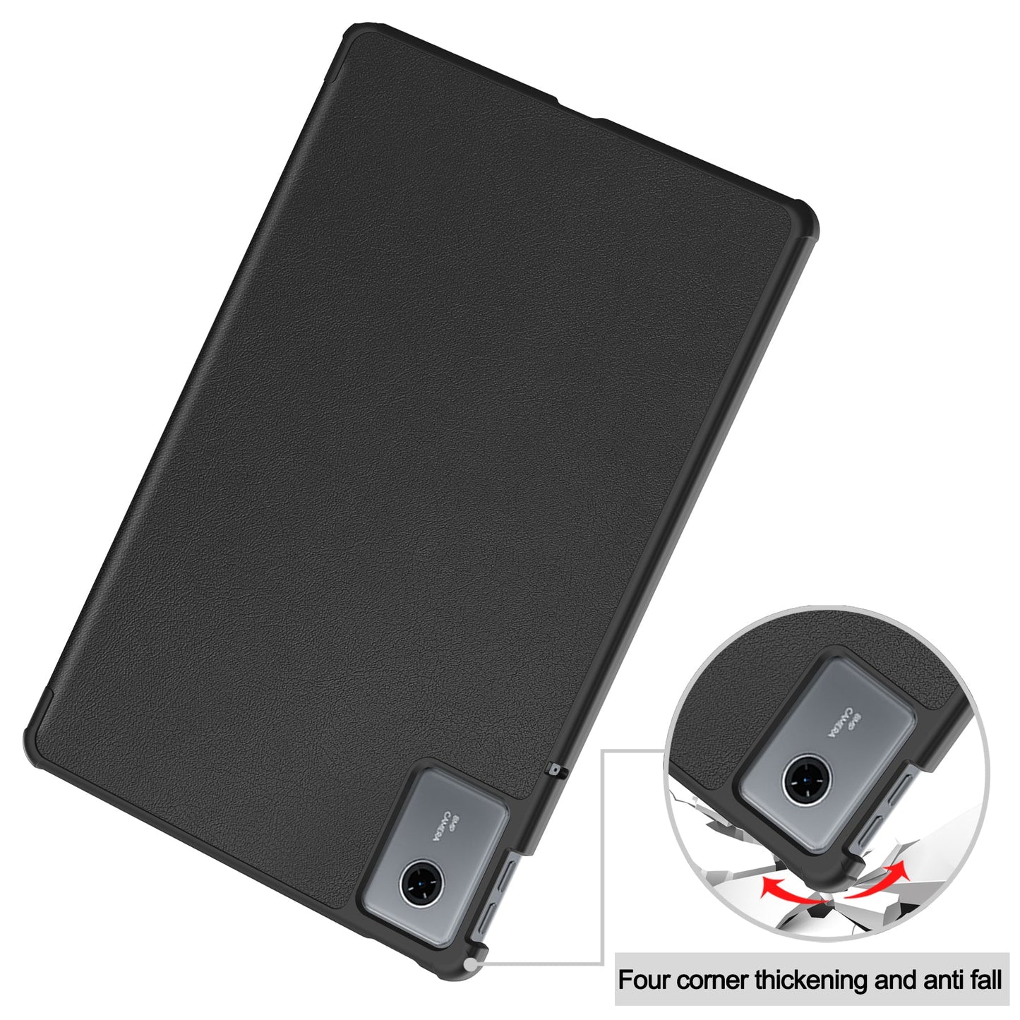 Lenovo Tab 11" 2025 Tb336 Tri-fold Pu Case [Black]