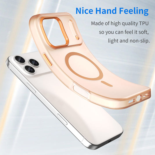 Iphone 17 Pro Max Magsafe Soft Matte Case [Orange]