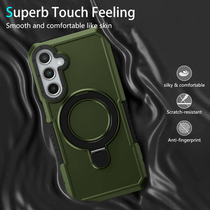 Galaxy A16 5G Kickstand Heavy Duty Case [Green]