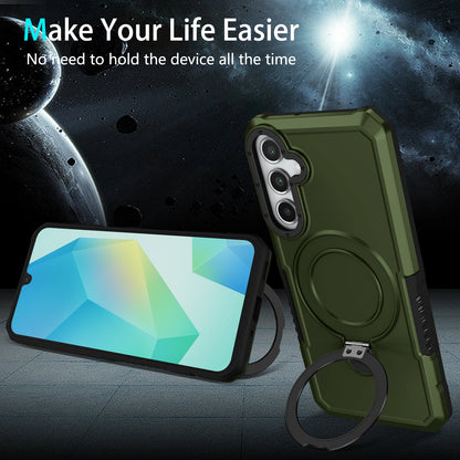 Galaxy A16 5G Kickstand Heavy Duty Case [Green]