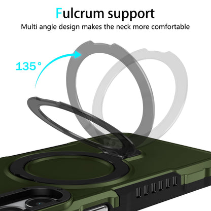 Galaxy A16 5G Kickstand Heavy Duty Case [Green]