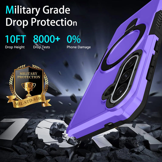 Samsung Galaxy A36 5G Heavy Duty Case [Purple]