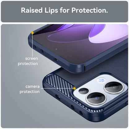 Oppo Reno 13 5G Carbon Fibre Case [Navy]