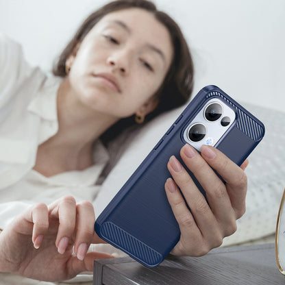 Oppo Reno 13 5G Carbon Fibre Case [Navy]