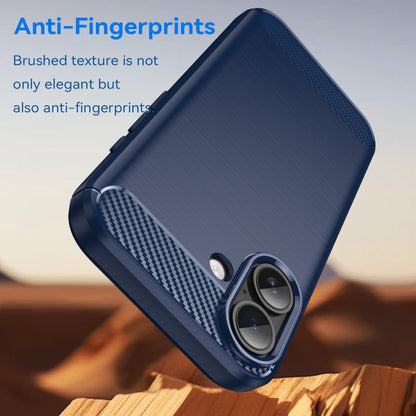 Iphone 17 Carbon Fibre Case [Navy]
