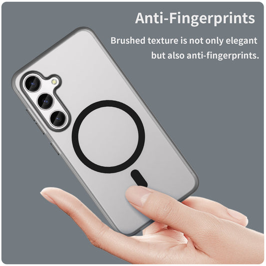 Galaxy S24 / S25 Magsafe Soft Matte Case [Black]