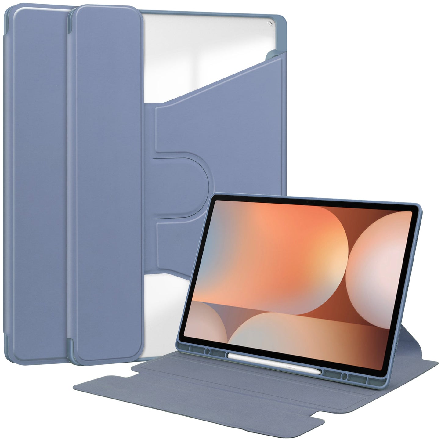 Galaxy Tab S10 Ultra / S9 Ultra / S8 Ultra Rotating Acrylic Case [Teal]