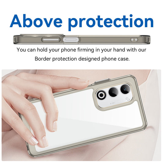 Oppo A5 5G Soft Gel Case [Clear Grey]