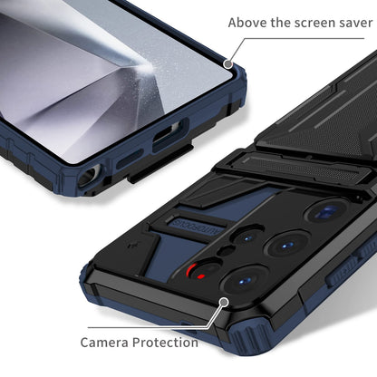 Galaxy S25 Ultra Kickstand Heavy Duty Case [Navy]