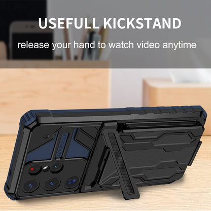 Galaxy S25 Ultra Kickstand Heavy Duty Case [Navy]