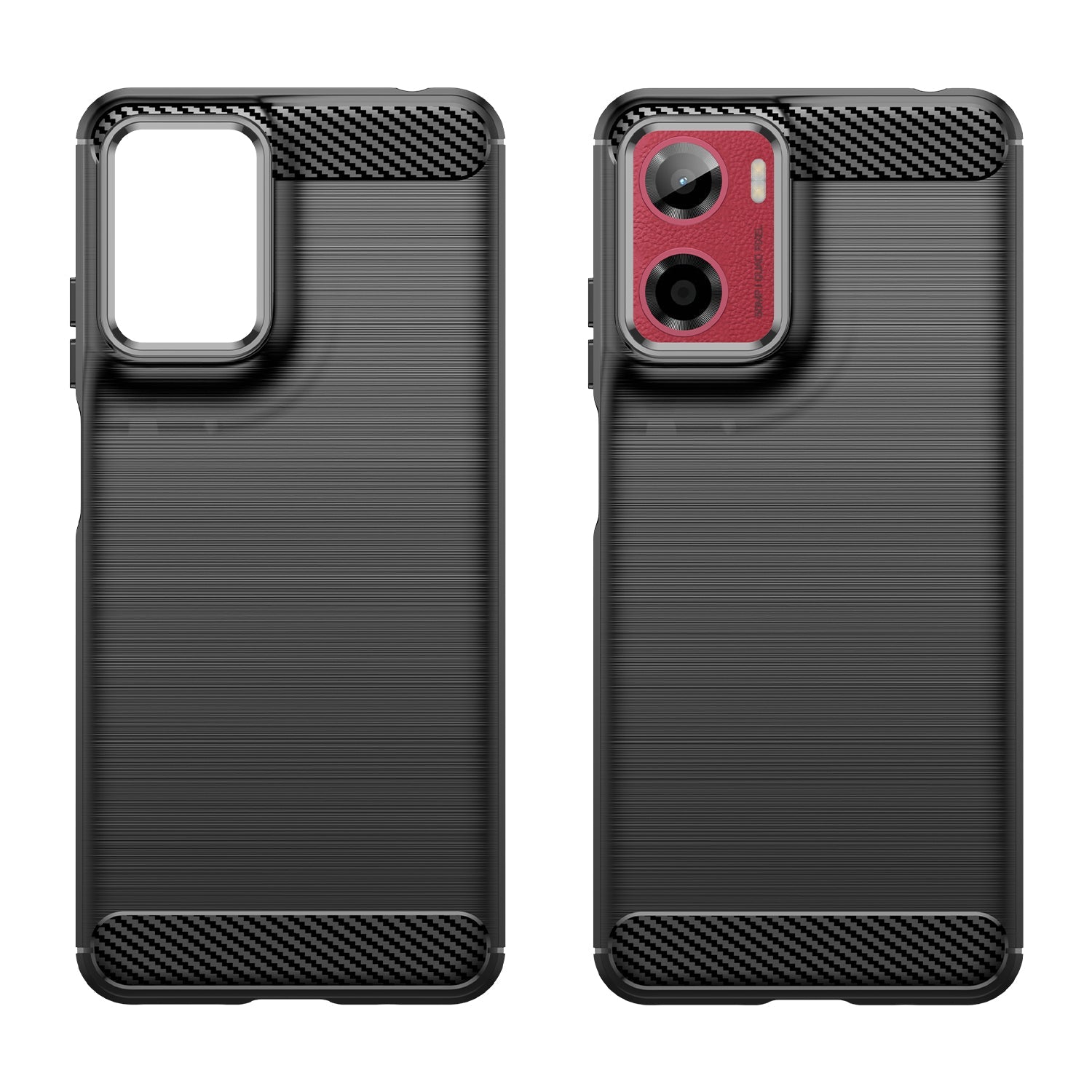 Moto G05 Carbon Fibre Case [Black]