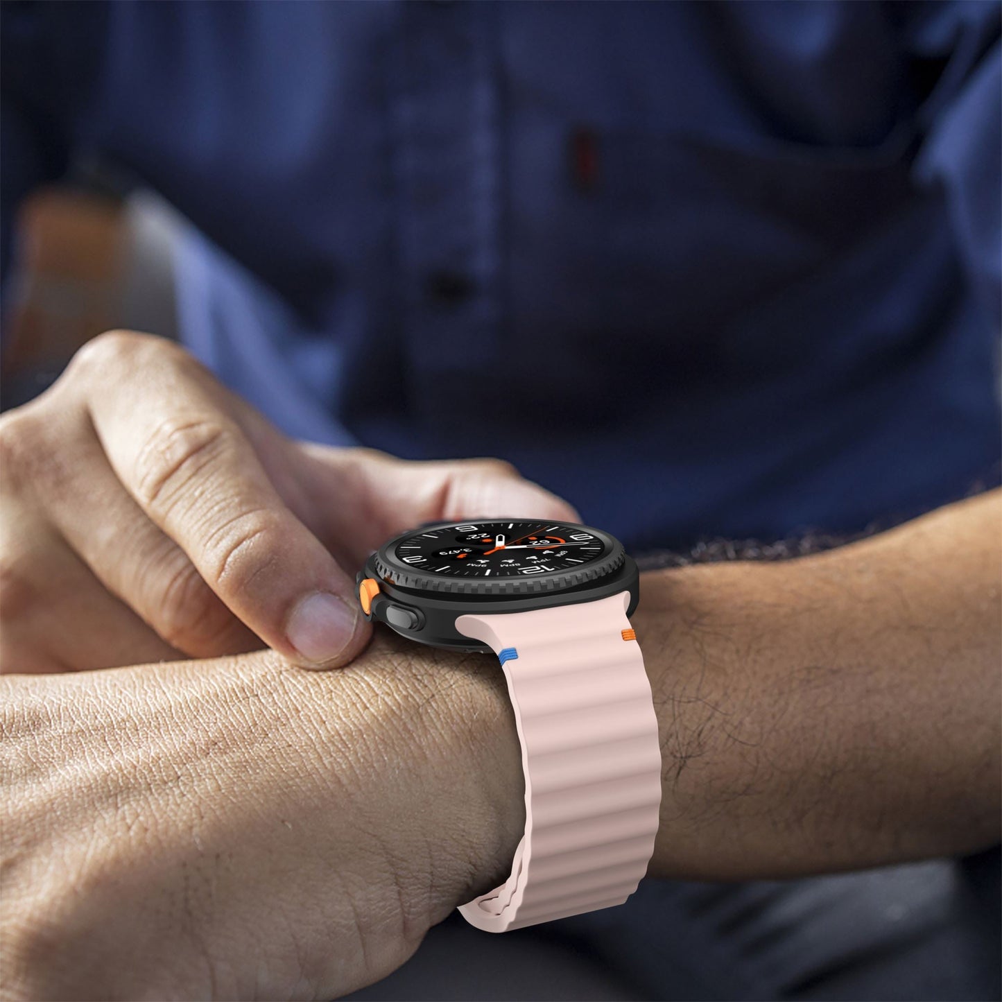 Samsung Galaxy Watch 8 Silicone Strap [Pink]