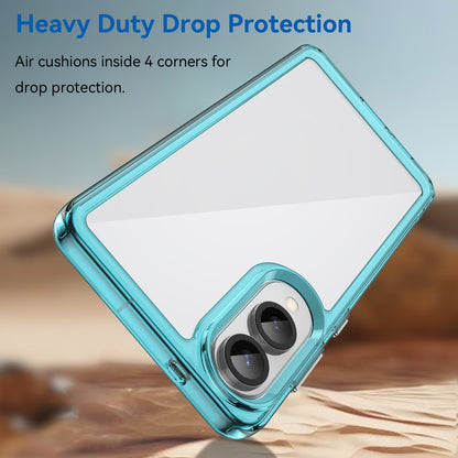 Samsung Galaxy S25 Edge Soft Gel Case [Clear Blue]