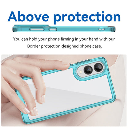 Samsung Galaxy S25 Edge Soft Gel Case [Clear Blue]