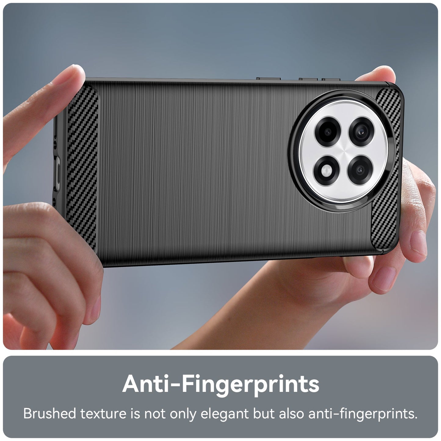 Oneplus 13R 5G Carbon Fibre Case [Black]