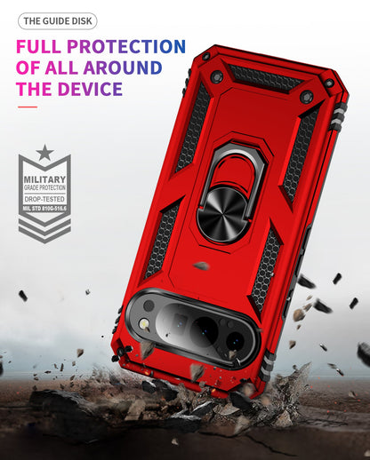 Google Pixel 9 Pro Military Armour Case [Red]