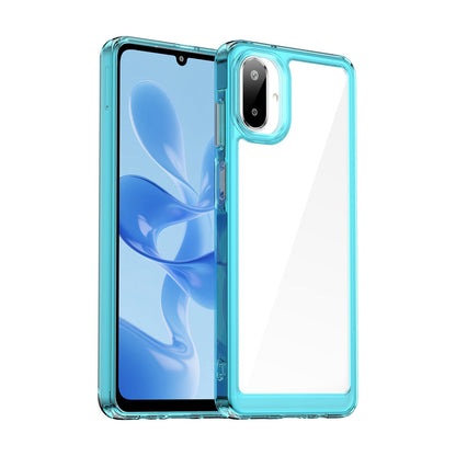 Galaxy A07 Soft Gel Case [Clear Blue]