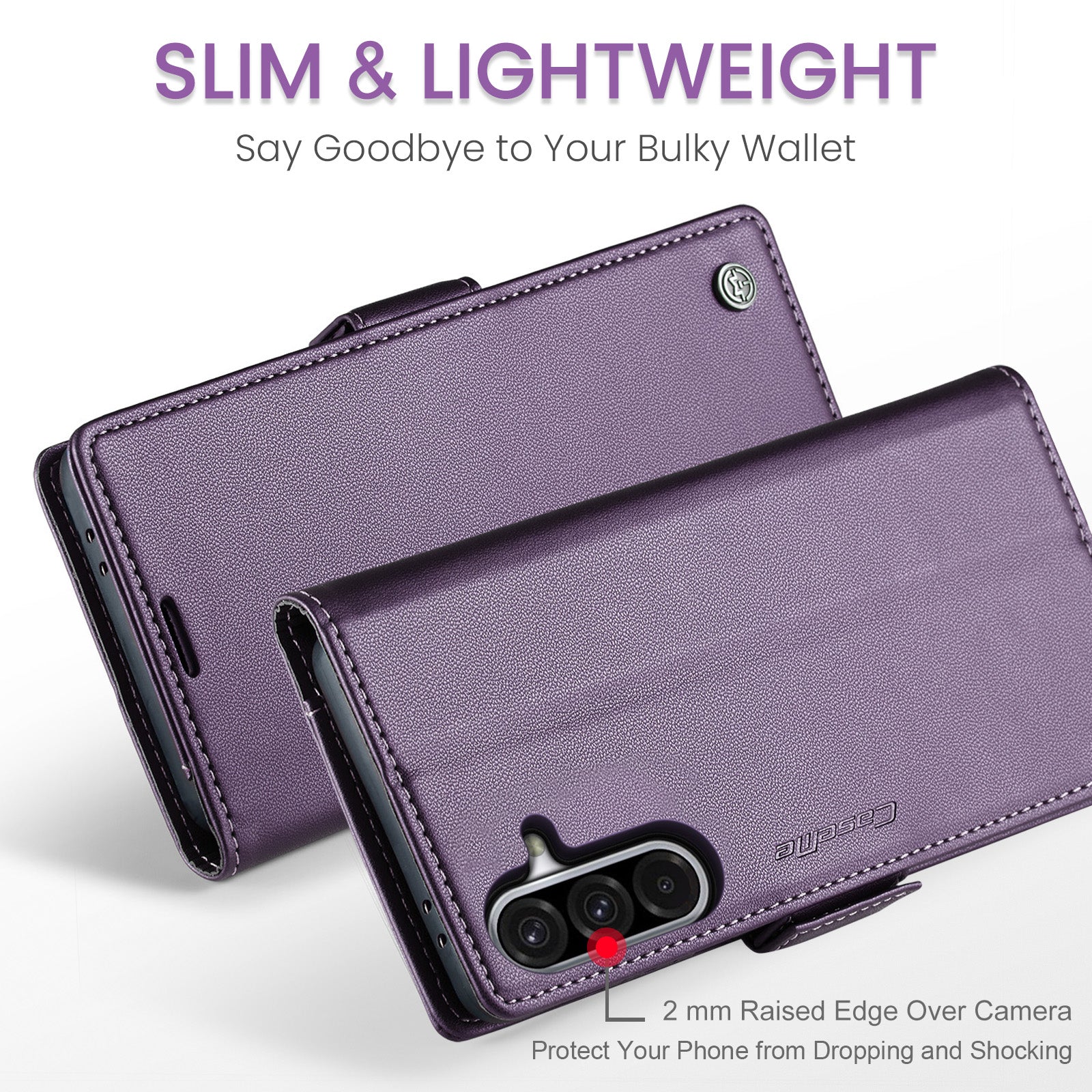 Galaxy A36 5G Pu Wallet Case [Purple]
