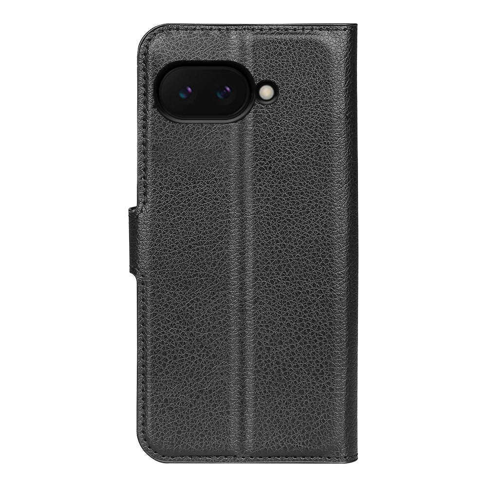 Google Pixel 9a Pu Wallet Case [Black]